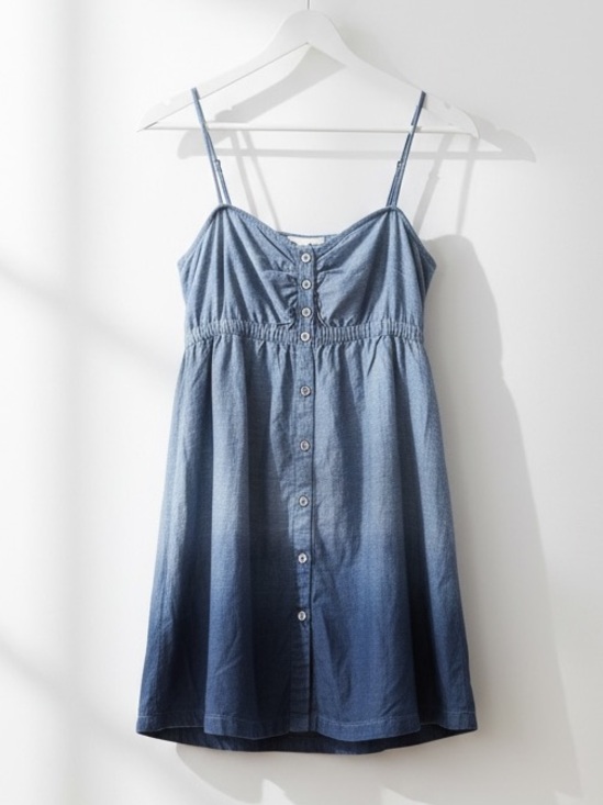 Silver Jeans Tops - Silver Jeans Blue Chambray Milkmaid Cami Top - Size L